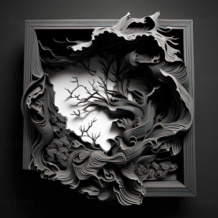 3D model st chinese ink (STL)